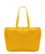 ERMANNO SCERVINO GIOVANNA Straw Bolsa de la compra amarillo - Bolsos Mujer - 4