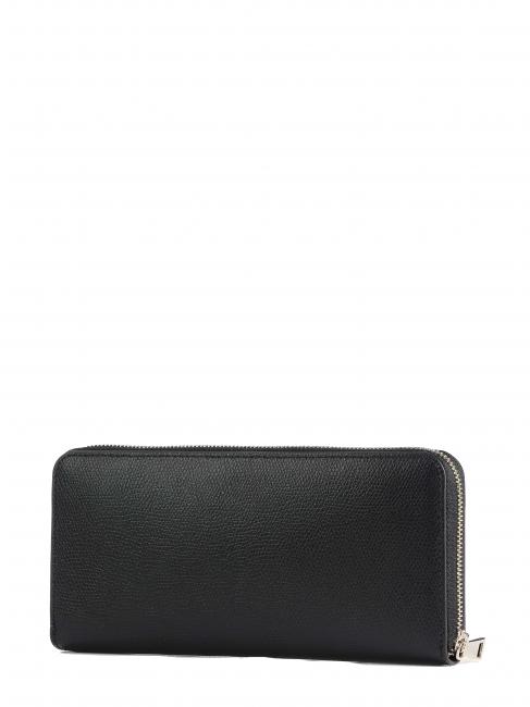 CAMELIA Cartera con cremallera alrededor negro - Bandoleras Hombre