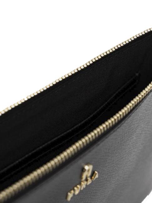CAMELIA Cartera de cuero negro - Bolsos Mujer