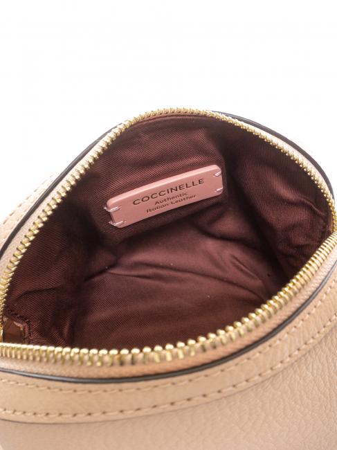 REMI Minibolso de hombro en piel texturizada nuevo rosa - Bolsos Mujer