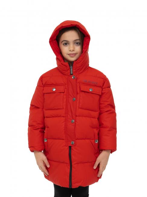 HIDEYORI Chaqueta larga acolchada rojo - Chaquetas de bebé