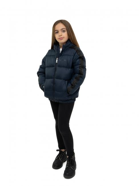HARU Chaqueta acolchada con capucha azul - Chaquetas de beb&eacute;