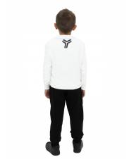 JOHN RICHMOND HEEP Conjunto sudadera y pantal&oacute;n blanco roto / negro - Ch&aacute;ndales para ni&ntilde;os - 2