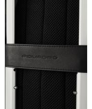 PIQUADRO CHARLIE Mochila para portátil de 15,6", en piel negro - Mochilas para portátil - 7
