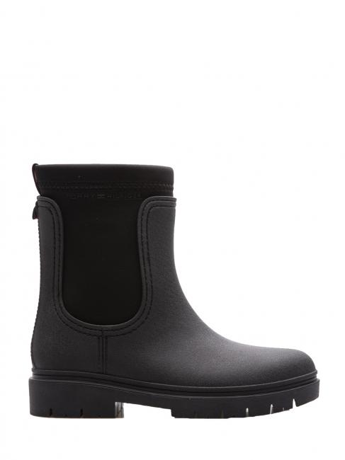 RAIN BOOT ANKLE Botines impermeables NEGRO - Zapatos Mujer