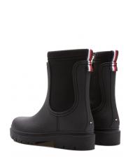 TOMMY HILFIGER RAIN BOOT ANKLE Botines impermeables NEGRO - Zapatos Mujer - 3