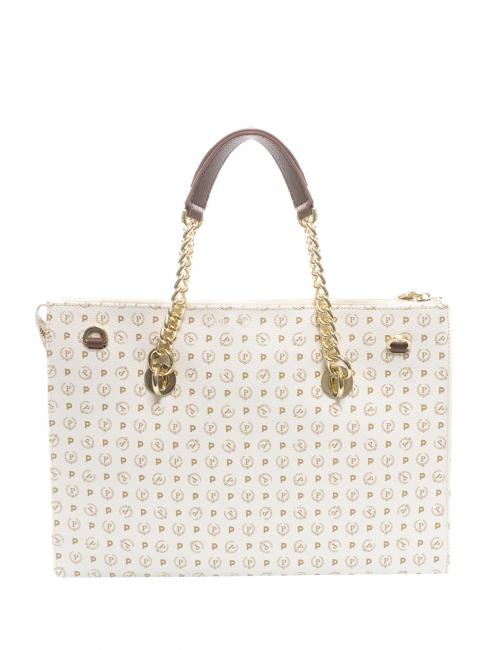Heritage Classic Bolso shopper de mano, con bandolera marfil / marr&oacute;n - Bolsos Mujer