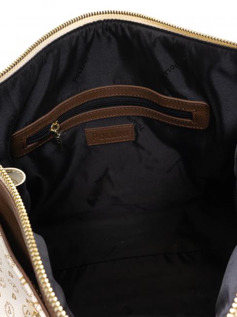 Heritage Classic Bolso shopper de mano, con bandolera marfil / marr&oacute;n - Bolsos Mujer
