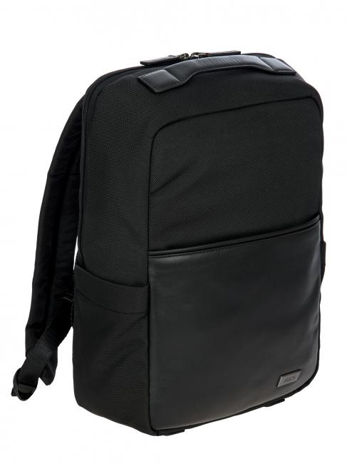 MONZA Mochila expandible para pc de 14" con USB negro Negro - Mochilas para port&aacute;til