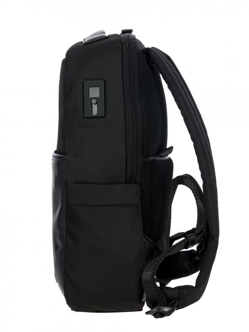 MONZA Mochila expandible para pc de 14" con USB negro Negro - Mochilas para port&aacute;til