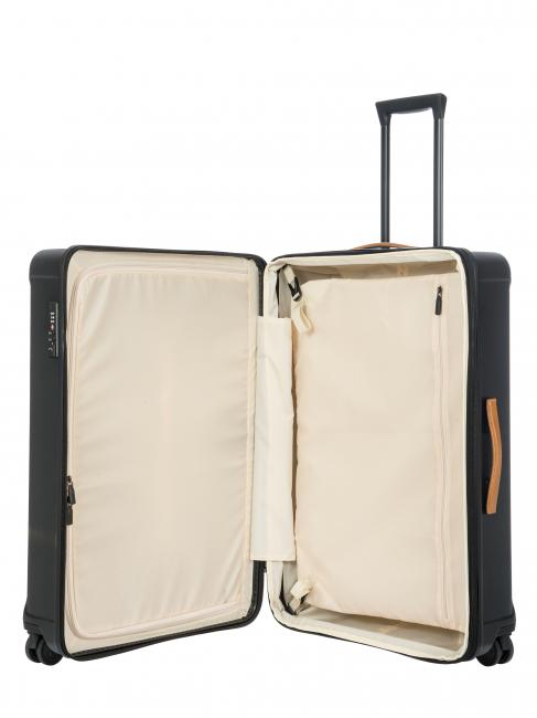 CAPRI Carro grande con puerto USB negro - Trolley Rígidos