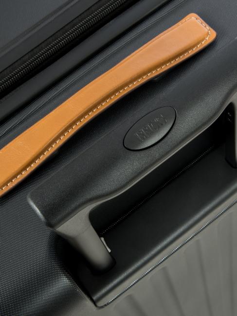 CAPRI Carro grande con puerto USB negro - Trolley Rígidos