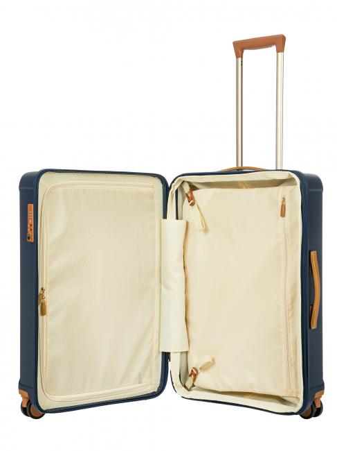 CAPRI Trolley mediano con puerto USB azul - Trolley Rígidos