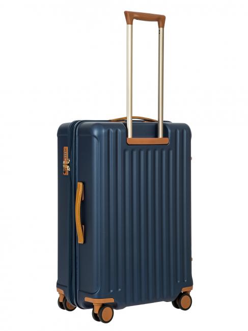 CAPRI Trolley mediano con puerto USB azul - Trolley Rígidos