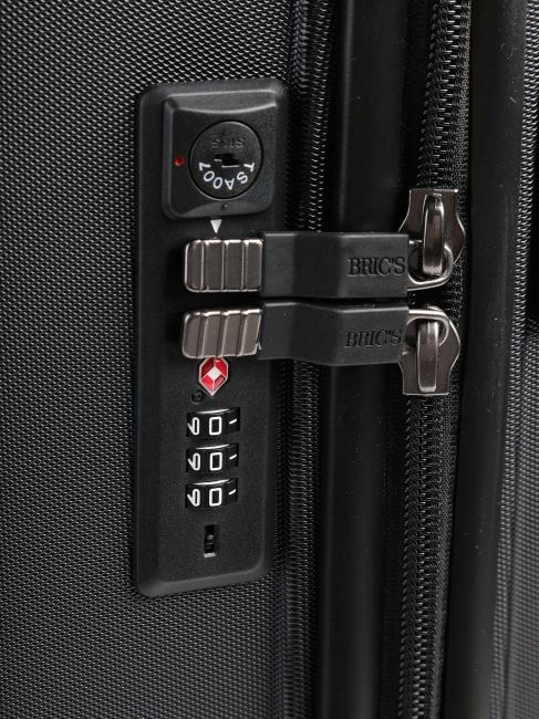CAPRI Equipaje de mano con puerto USB negro - Equipaje de mano