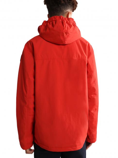 KIDS RAINFOREST WINTER Chaqueta anorak amapolas rojas - Chaquetas de beb&eacute;