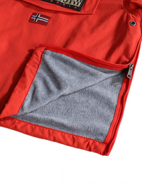 KIDS RAINFOREST WINTER Chaqueta anorak amapolas rojas - Chaquetas de beb&eacute;