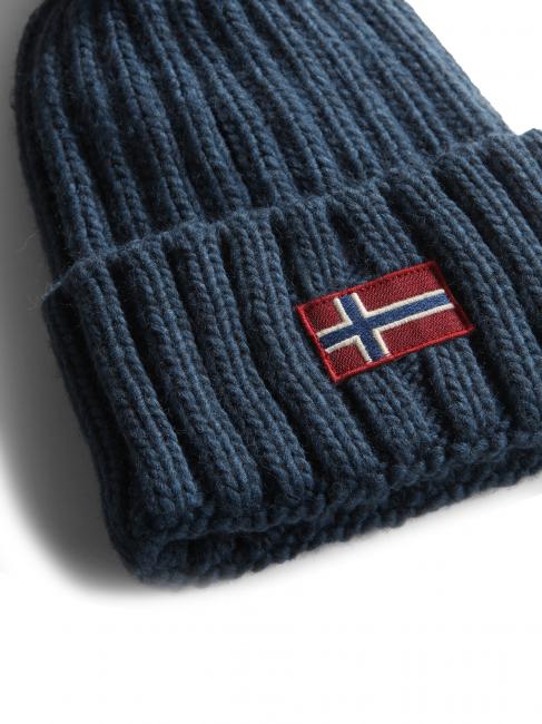 SEMIURY W 3 Gorra con pu&ntilde;o y pomp&oacute;n bandera azul - Sombreros
