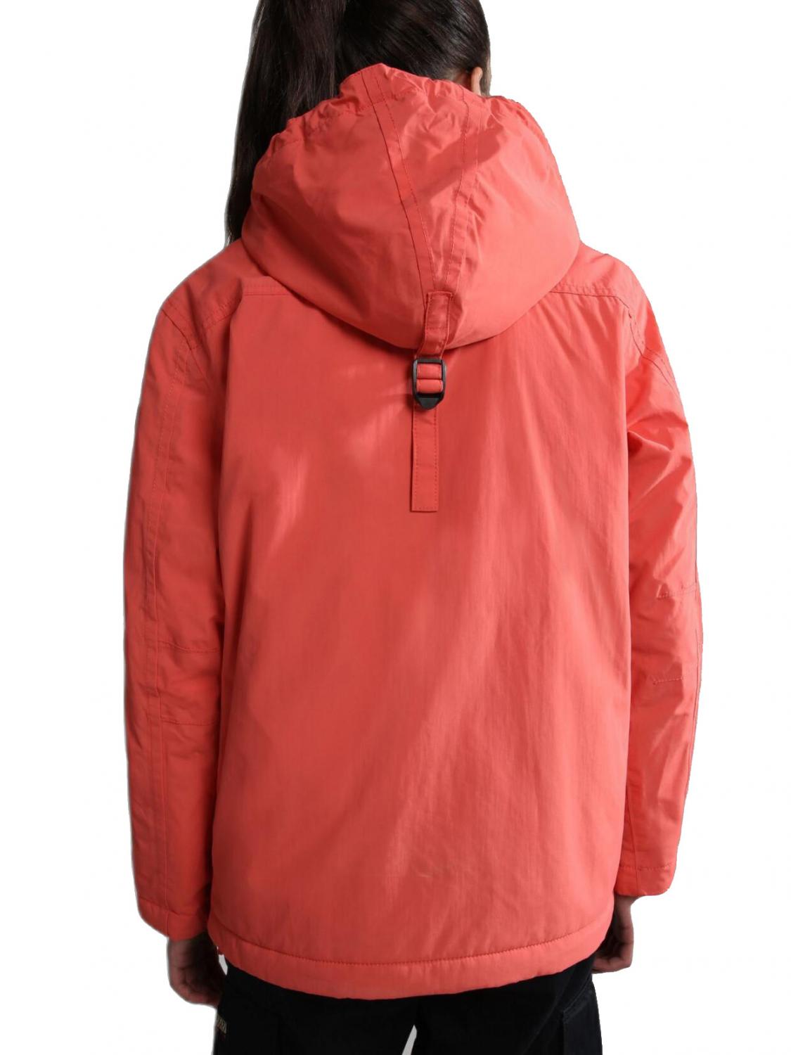 Napapijri Rainforest Winter Chaqueta Cortavientos Con Capucha Frambuesa Rosa Compra A Precios De Outlet