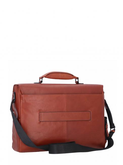 HARPER Maletín para portátil de 15,6", en piel CUERO - Maletines de Trabajo