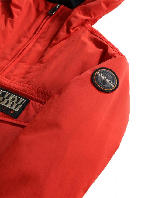 KIDS RAINFIOREST 2 POCKET Chaqueta con capucha (4-16 años) amapolas rojas - Chaquetas de bebé