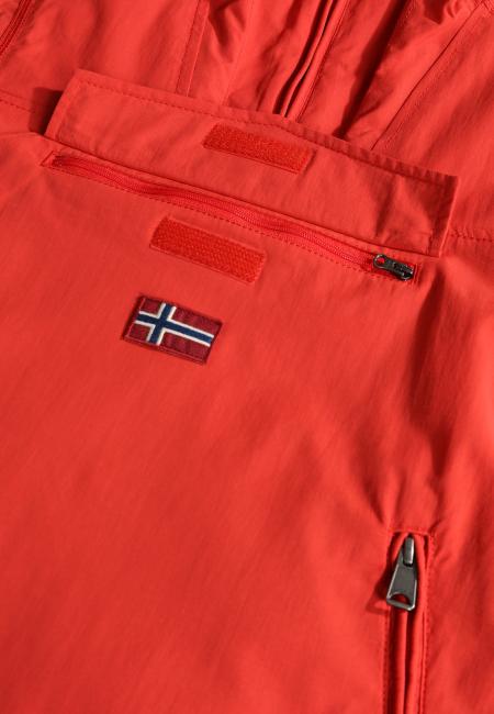 KIDS RAINFIOREST 2 POCKET Chaqueta con capucha (4-16 años) amapolas rojas - Chaquetas de bebé