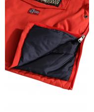 NAPAPIJRI KIDS RAINFIOREST 2 POCKET Chaqueta con capucha (4-16 años) amapolas rojas - Chaquetas de bebé - 6