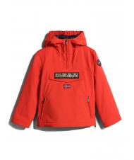 NAPAPIJRI KIDS RAINFIOREST 2 POCKET Chaqueta con capucha (4-16 años) amapolas rojas - Chaquetas de bebé - 7