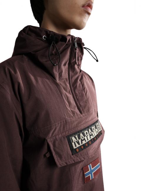 RAINFOREST WINTER 3 Chaqueta impermeable con capucha dulce de borgo&ntilde;a - Chaquetas de hombre