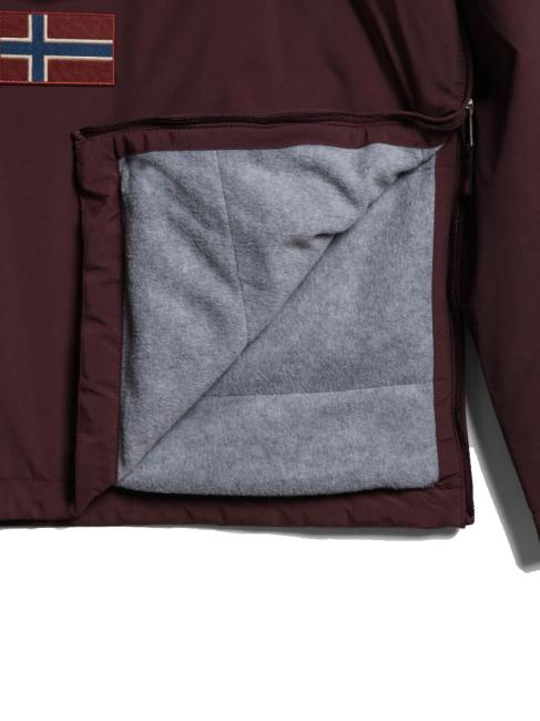 RAINFOREST WINTER 3 Chaqueta impermeable con capucha dulce de borgo&ntilde;a - Chaquetas de hombre