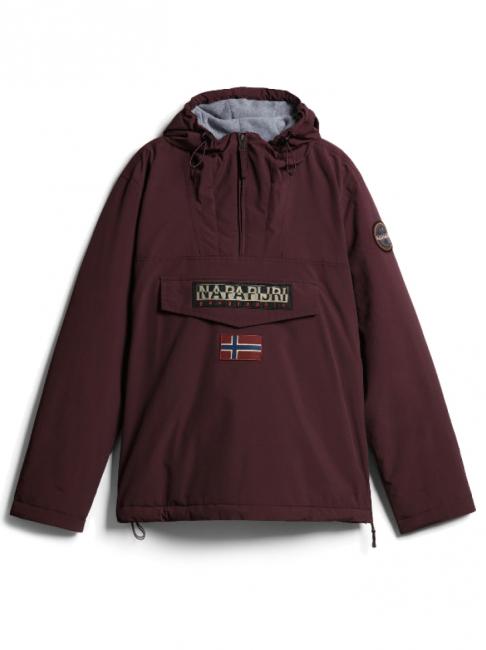 RAINFOREST WINTER 3 Chaqueta impermeable con capucha dulce de borgo&ntilde;a - Chaquetas de hombre