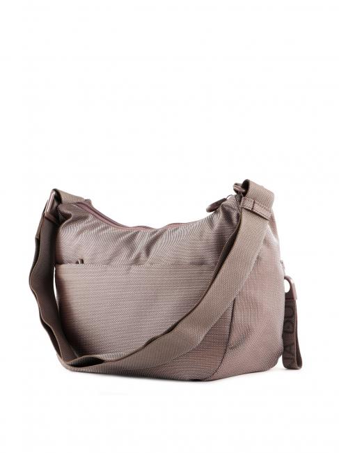 MD20 bolso de hombro hobo gris pardo - Bolsos Mujer