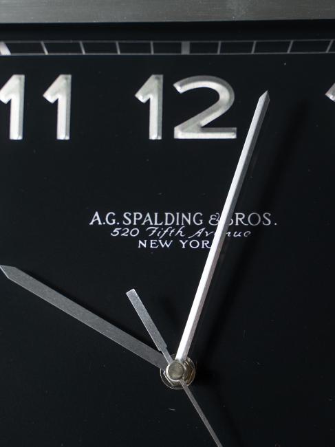 SQUARE reloj de pared negro - Relojes y Despertadores