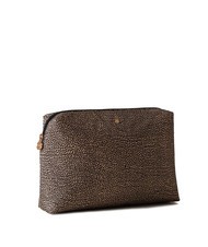 BORBONESE CLASSICA MEDIUM Bolsa de viaje OP / NATURAL / NEGRO - Neceser - 2