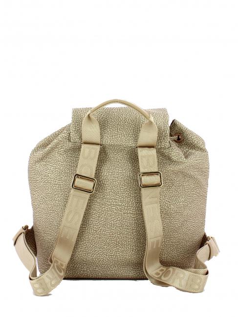 MEDIUM ECO LINE Mochila mediana de tela arena - Bolsos Mujer