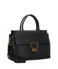 COCCINELLE ARLETTIS Bolso de mano de piel martillada - Bolsos Mujer