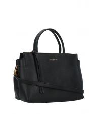 COCCINELLE ARLETTIS Bolso de mano de piel martillada negro - Bolsos Mujer - 4