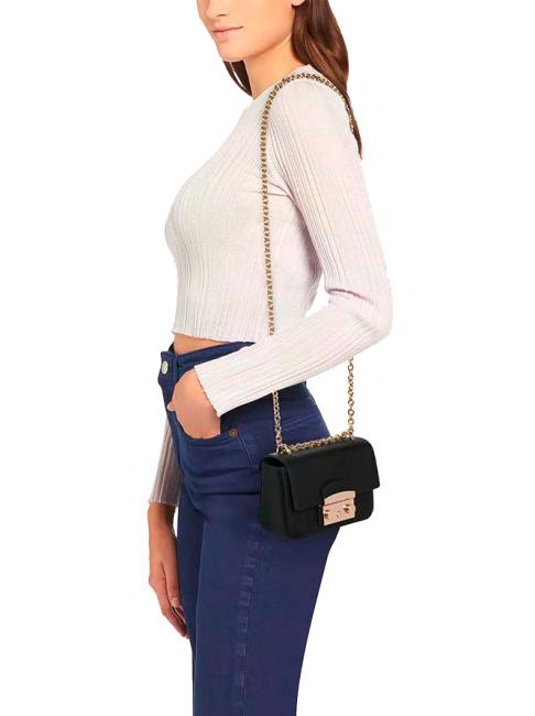 METROPOLIS MINI Minibolso de hombro negro - Bolsos Mujer