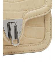 COCCINELLE MARVIN TWIST Croco Shiny Soft Minibolso de piel seda - Bolsos Mujer - 3