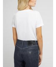 GUESS AURELIA Camiseta de algod&oacute;n con estampado purwhite - camiseta - 2