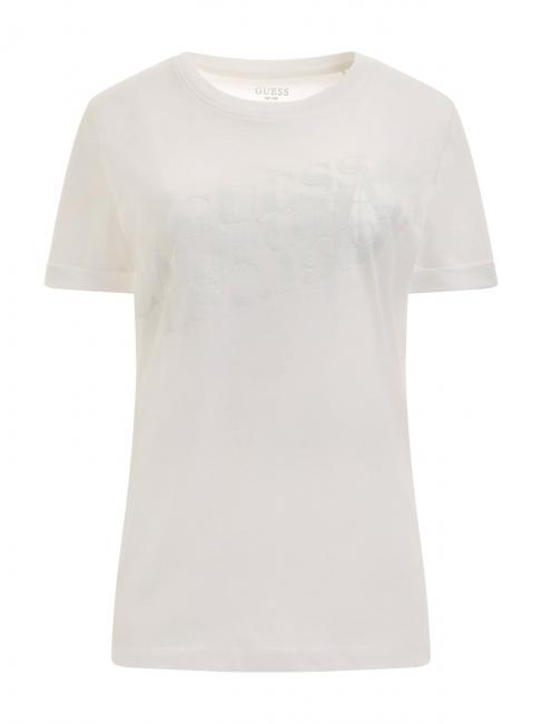 AURELIA Camiseta de algod&oacute;n con estampado purwhite - camiseta