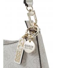 GUESS NOELLE bolso de hombro con cremallera en la parte superior donde logotipo - Bolsos Mujer - 5