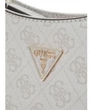GUESS NOELLE bolso de hombro con cremallera en la parte superior donde logotipo - Bolsos Mujer - 6