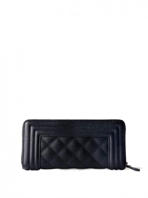 QUILTED FRAME Cartera grande acolchada negro - Carteras Mujer