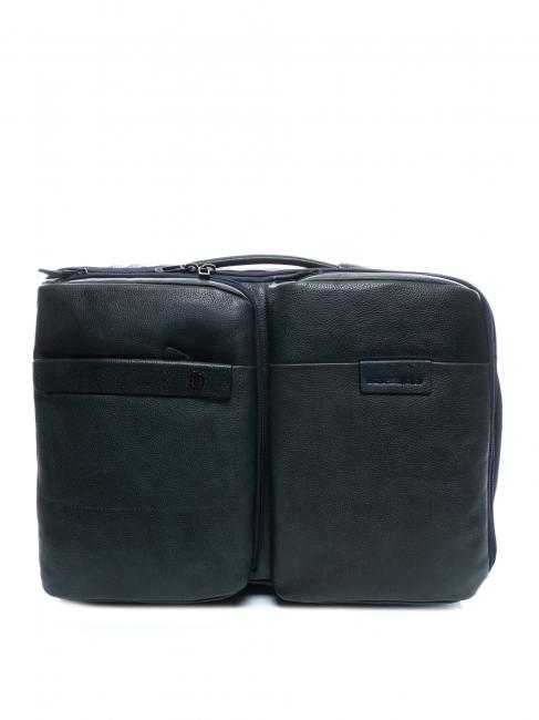 P15 PLUS Mochila de piel para pc de 17" azul - Mochilas para portátil