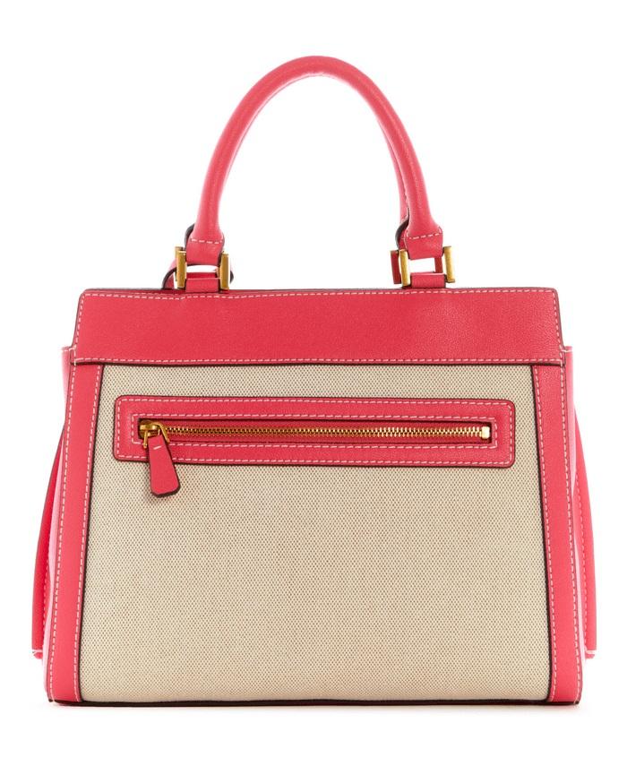Guess Katey Luxury Bolso De Mano Con Bandolera Natural Camelia