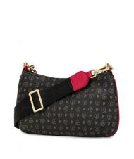 POLLINI HERITAGE Bolso de hombro con asa de cadena laca negra - Bolsos Mujer - 4