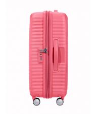 AMERICAN TOURISTER SOUNDBOX SPINNER Carro mediano, expandible coral besado por el sol - Trolley Rígidos - 4