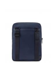 PIQUADRO FINN Bolso para iPad, en piel azul - Bandoleras Hombre - 3