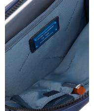 PIQUADRO FINN Bolso para iPad, en piel azul - Bandoleras Hombre - 4